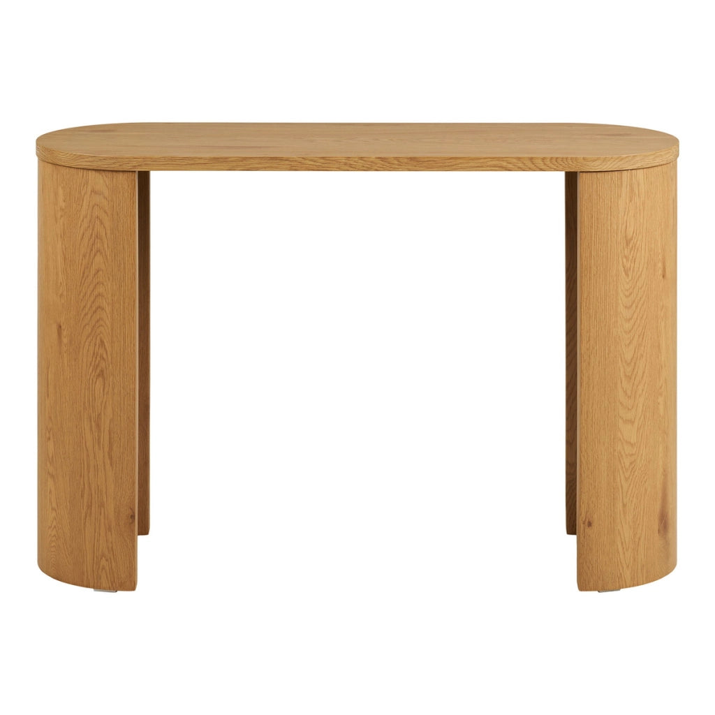 Tavolo Consolle Bibione, Marrone, MDF, 114x38x75 cm