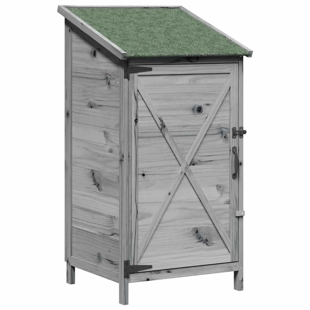 Capanno da Giardino Grigio 59,5 x 56 x 113,5 cm 42033470