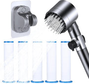 Douchekop con 4 modi, douchekop a risparmio d'acqua con blocco acqua, douchekop a alta pressione, douchekop a massaggio a risparmio d'acqua, douchekop con filtro, douchekop con filtro, douchekop a alta pressione con filtro