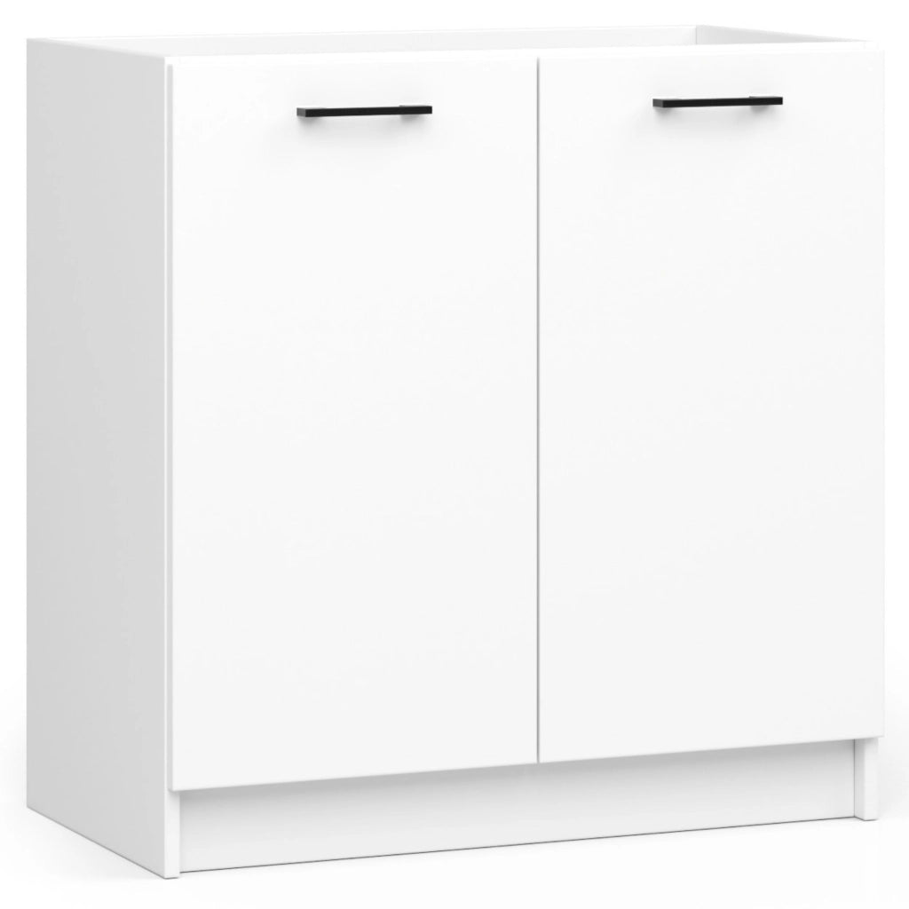 AKORD Set di Mobili da Cucina OLIWIA G2 240 cm Bianco 240 cm 10 ante 6 cassetti 240x46x203 cm