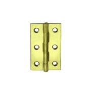 Cerniere strette 52 x 100 mm. - zincate giallo - 1 pz.