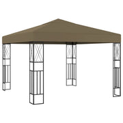Gazebo 3x3 m Grigio Talpa in Tessuto cod mxl 66143