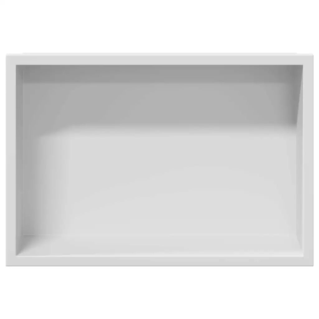 Nicchia per doccia Bianco 30 x 20 x 9,5 cm Acciaio inossidabile 42012661