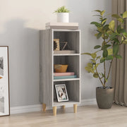 Credenza Grigio Sonoma 34,5x32,5x90 cm in Legno Multistrato 817421