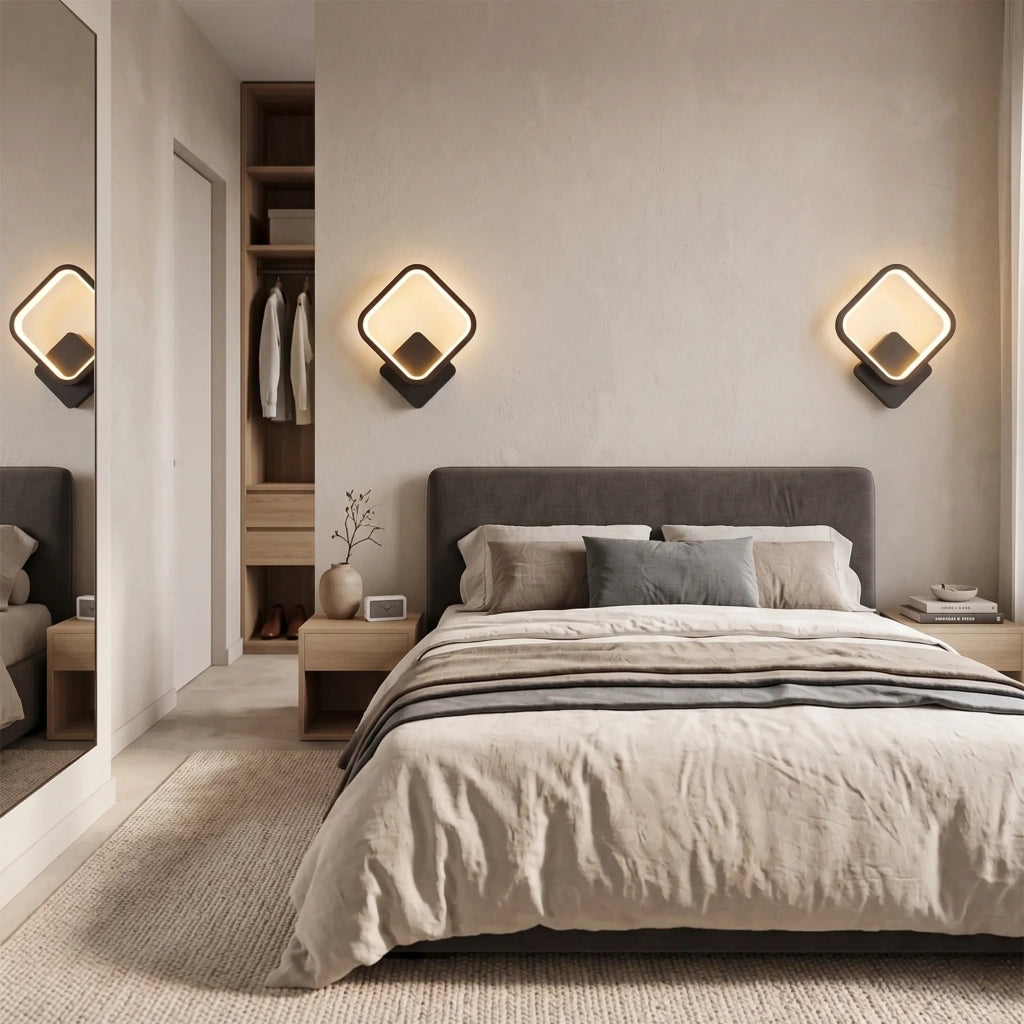 Applique A Led Lhj122-w Nero