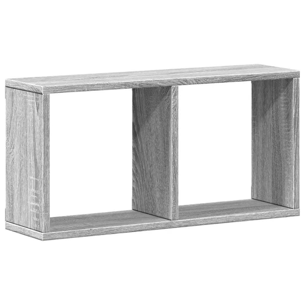 Mobile a Parete 60x16x30 cm Grigio Sonoma in Legno Multistrato 854882