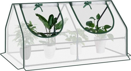 Serre per Esterno - Giardino, Serra, Serra per Coltivazione - PE e Acciaio - 120x60x60 cm - Transparente