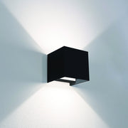 Century APPLIQUE BIDIREZIONALE QUADRATO A LED UP&DOWN+ 10 W-800 lm-3.000K/4.000K/6500K Col. Nero