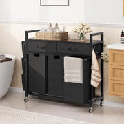 Wassorteerder industriale con 2 cassette estensibili - 2 carichi - spazio per la lavanderia - separatore per il bucato - per camera da letto e bagno