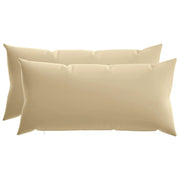 Federa 2 pcs HEERLEN Beige 40 x 70 cm Poliestere 909603