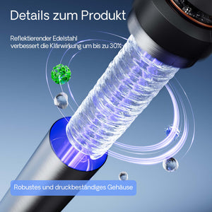 CUV-672 Chiarificatore acqua per laghetti 55W Sterilizzatore UVC