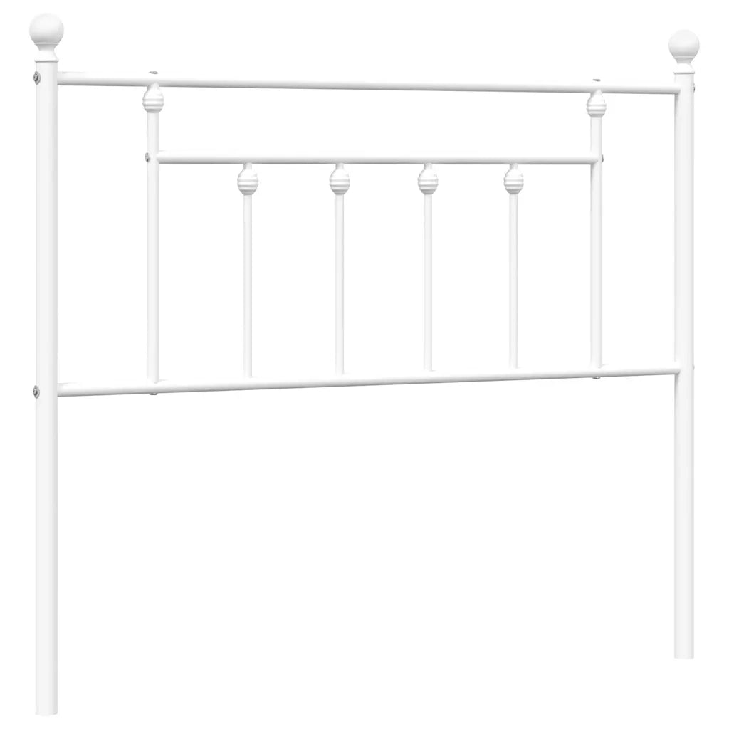 Testiera di Ricambio in Metallo Bianco 100 cm 353615