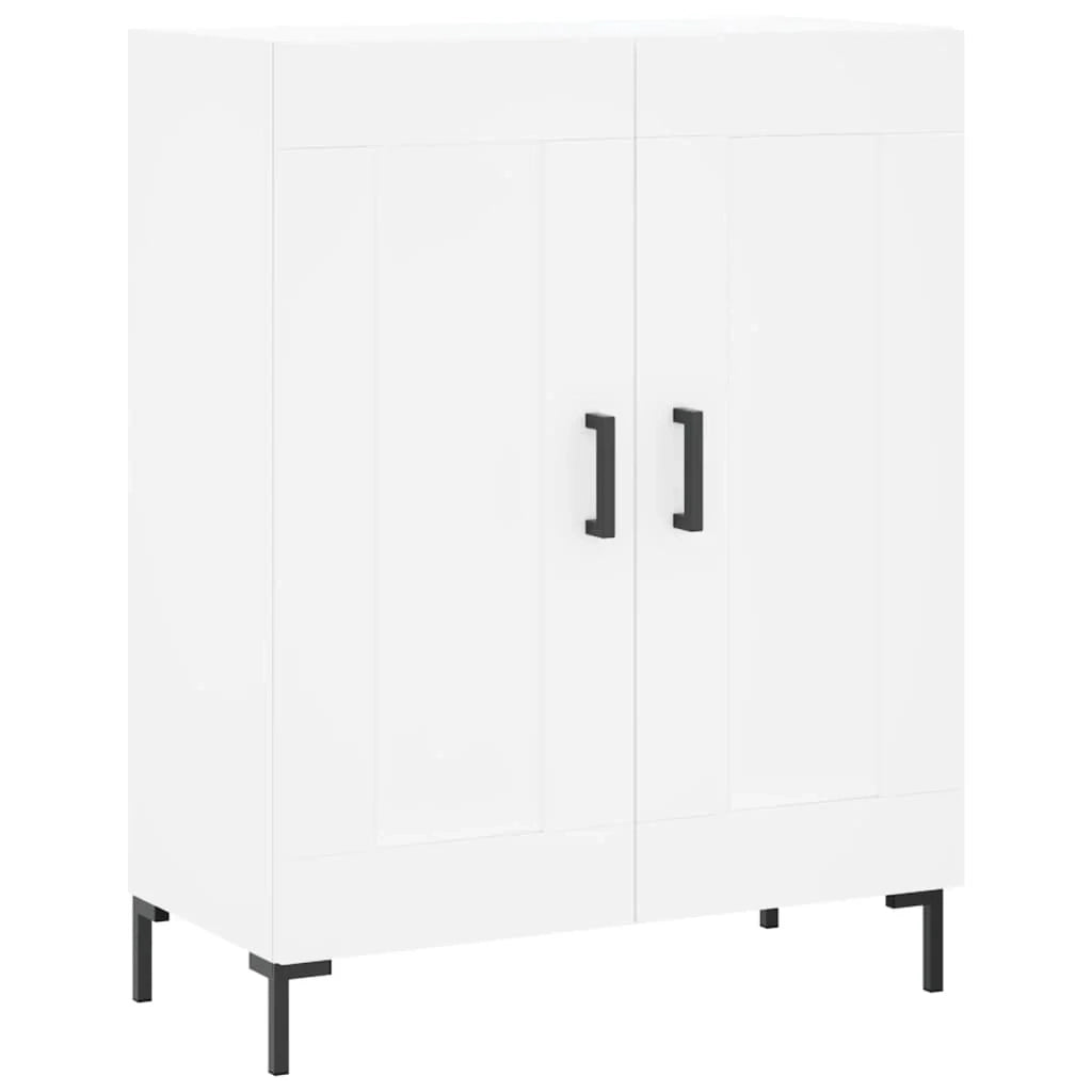 Buffet credenza cassettiera mobiletto mobile contenitore organizer cucina soggiorno salotto alto 69,5 x 34 x 180 cm legno ingegnerizzato bianco 02_0032751