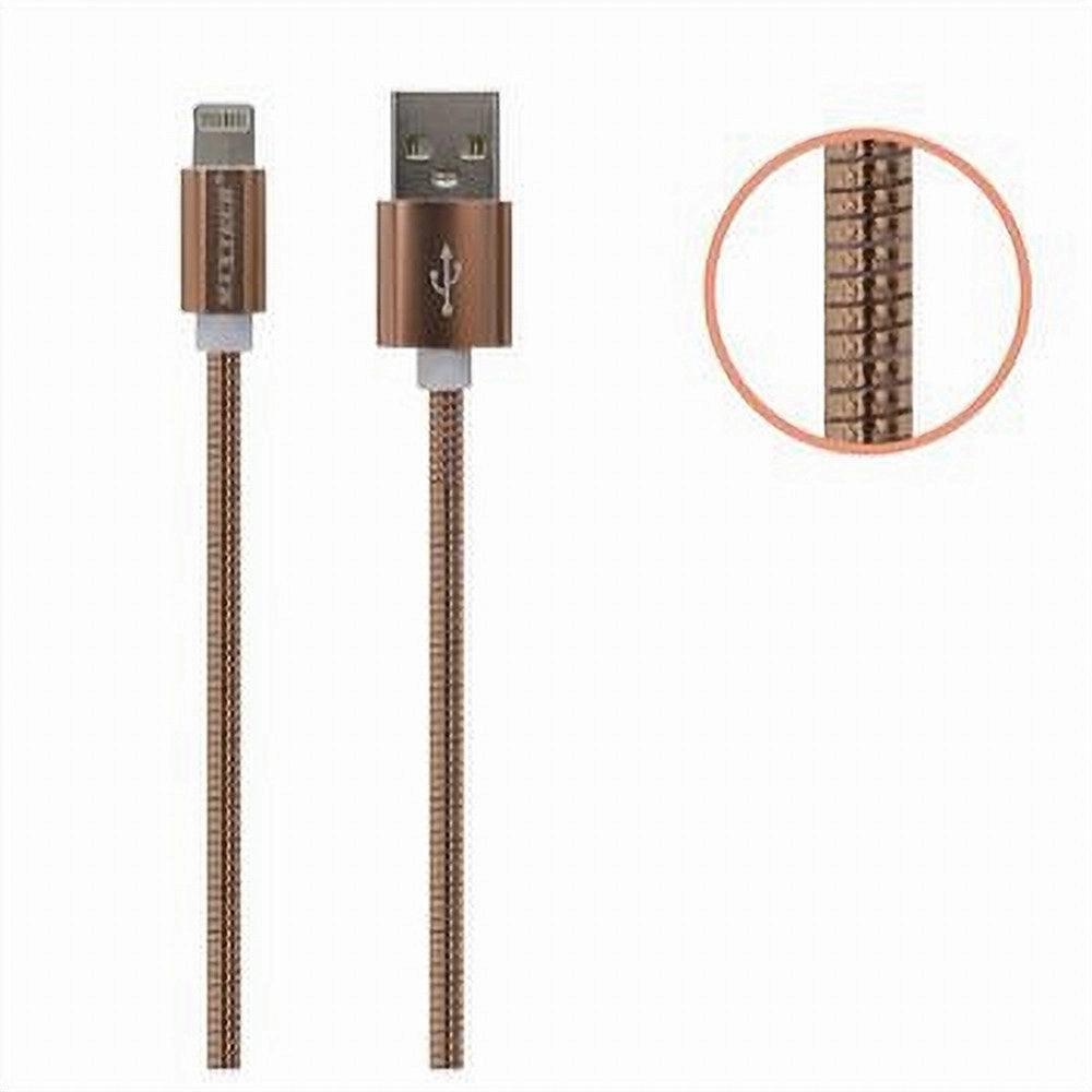 Trade Shop - Cavo Di Ricarica Per Iphone Ipad 5volt-2000ma 1mt Alta Velocità Usb Maxtech F-ip013 -