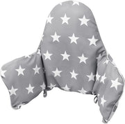Cuscino di seduta integrato con cuscino gonfiabile per seggiolino per bambini IKEA Antilop colore grigio stelle