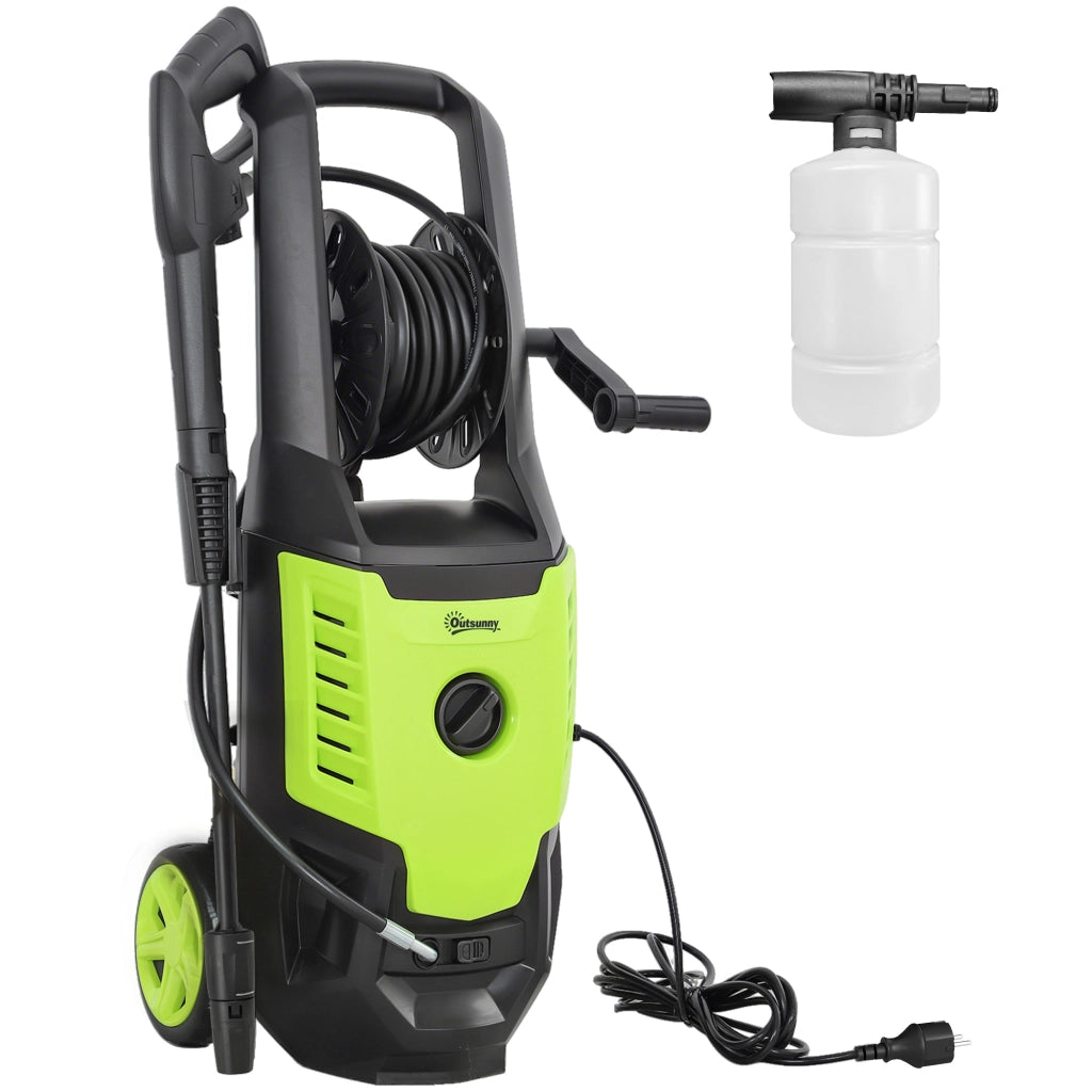 Idropulitrice ad Alta Pressione 2200W ¨C Xylo ¨C con Accessori, Angolo Regolabile e Arresto Automatico, 32x32x80 cm