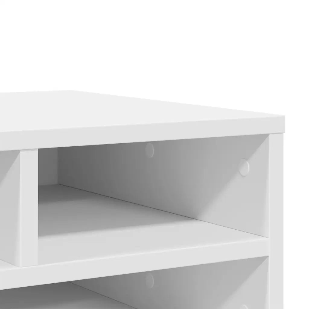 Supporto per Stampante Bianco 49x40x22,5 cm Legno Multistrato 840590