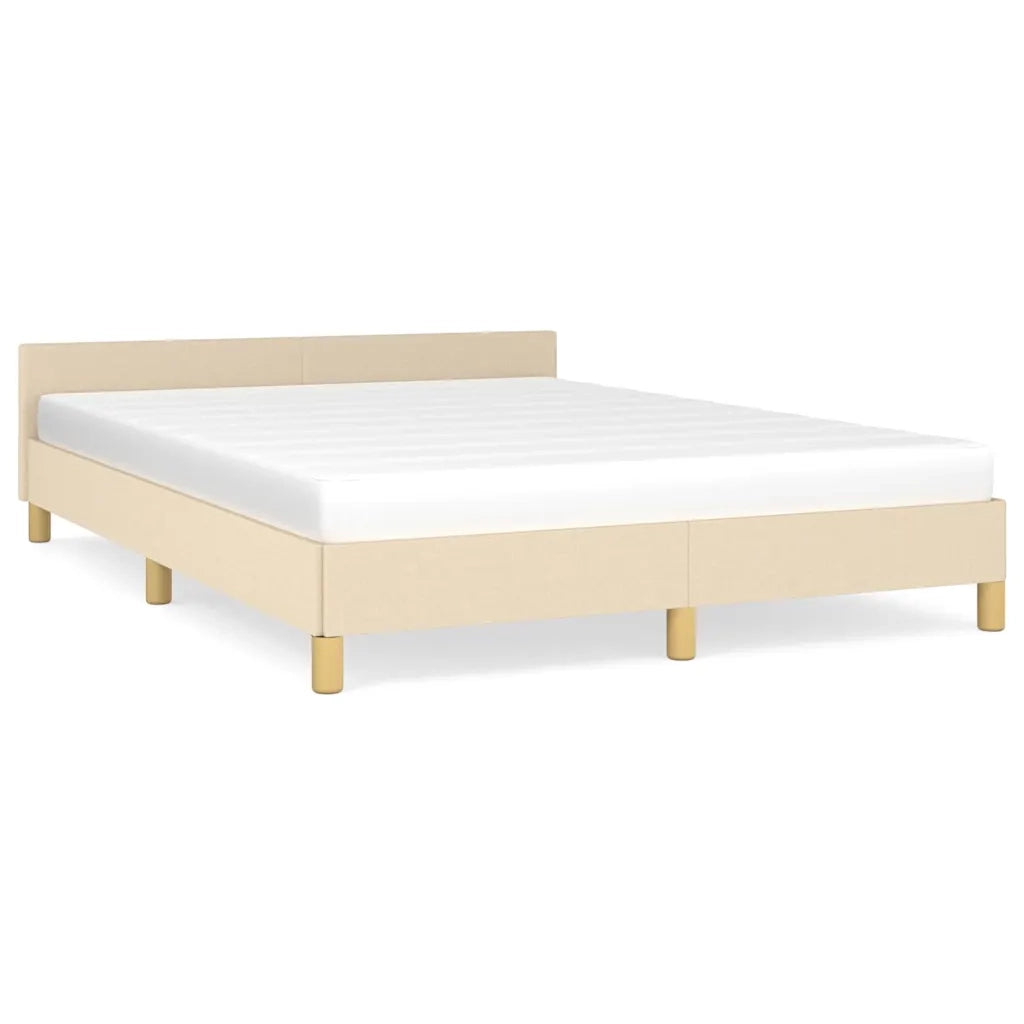 Giroletto senza Materasso Crema 140x190 cm in Tessuto 347412