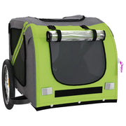 Rimorchio/carrello per animali domestici verde 02_0044279