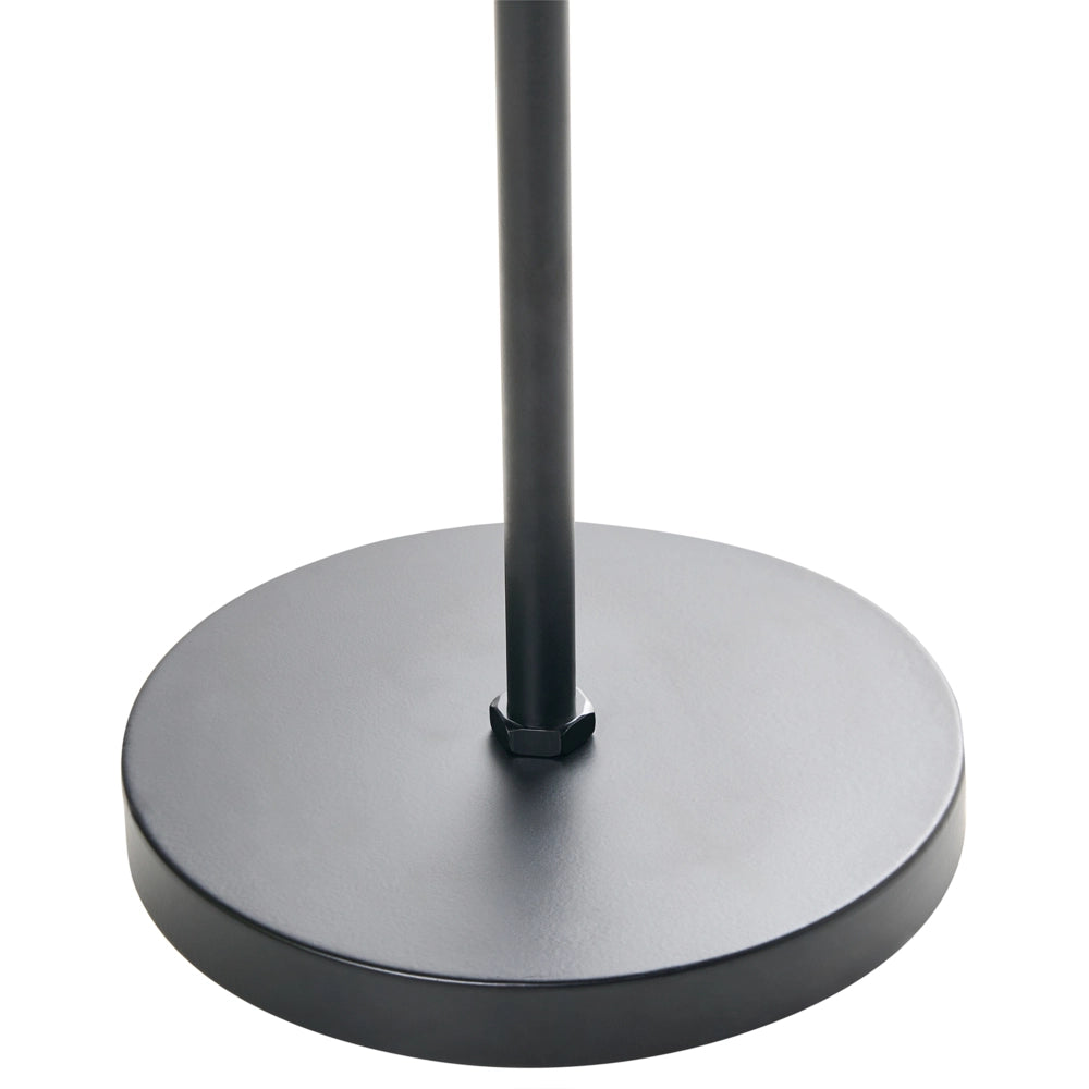 Lampada da terra a energia solare Marrone Materiale sintetico Base in ferro LED Giardino Patio A basso consumo energetico