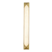 Applique Caesar in alabastro ottone vintage LED 23W Quintiesse