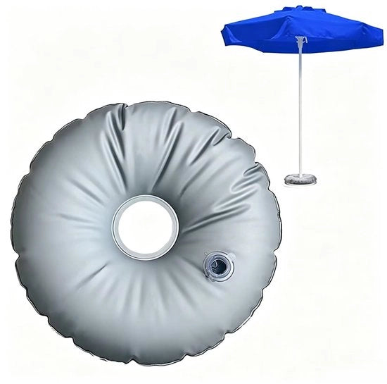 Parasolstandaard opvouwabile con piede regolabile - Adatto per balcone/terrazzo - Diametro esterno 63 cm - Realizzato in PVC di alta qualità - Impermeabile e duraturo