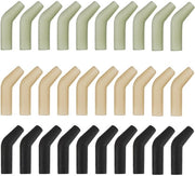 Accessori per pescare - 30 pezzi - Allineatore TPR - Lunghezza 11 mm - Adatto per 2/4/6/8 vishaken - Idoneo per acqua dolce/marina - Migliora il successo nella pesca - Accessori per esche