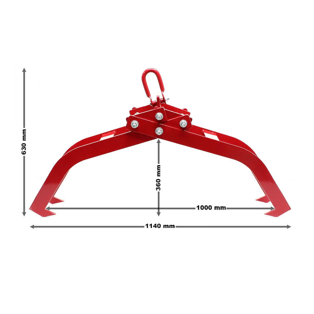 Morsetto per lavorazione del legno morsetto di sollevamento attrezzatura forestale 16_0002880