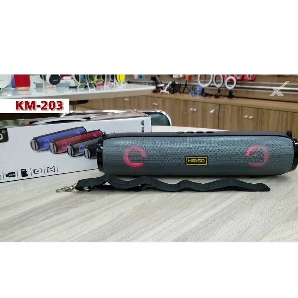 Trade Shop - Speaker Cassa Altoparlante Bluetooth 5.0 Km-203 Vivavoce Radio Fm Portatile -