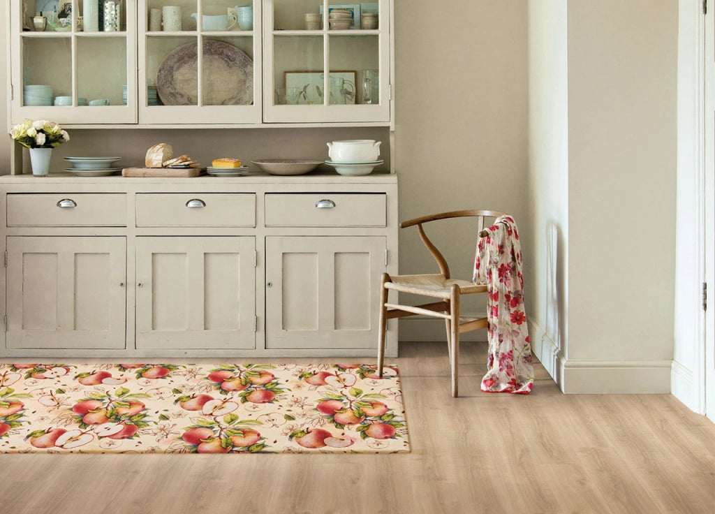 Tappeto Cucina Antiscivolo Stampa Digitale Emozioni Fantasia Mele By Suardi - 58x80 - Mele