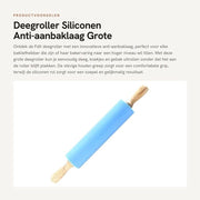 Strumento per impastare con manico in legno - Antiscivellamento - Kit di accessori in silicone - Progettato ergonomicamente - Facile da utilizzare - Ideale per l'impasto - Impastatrice per pasta lievitata