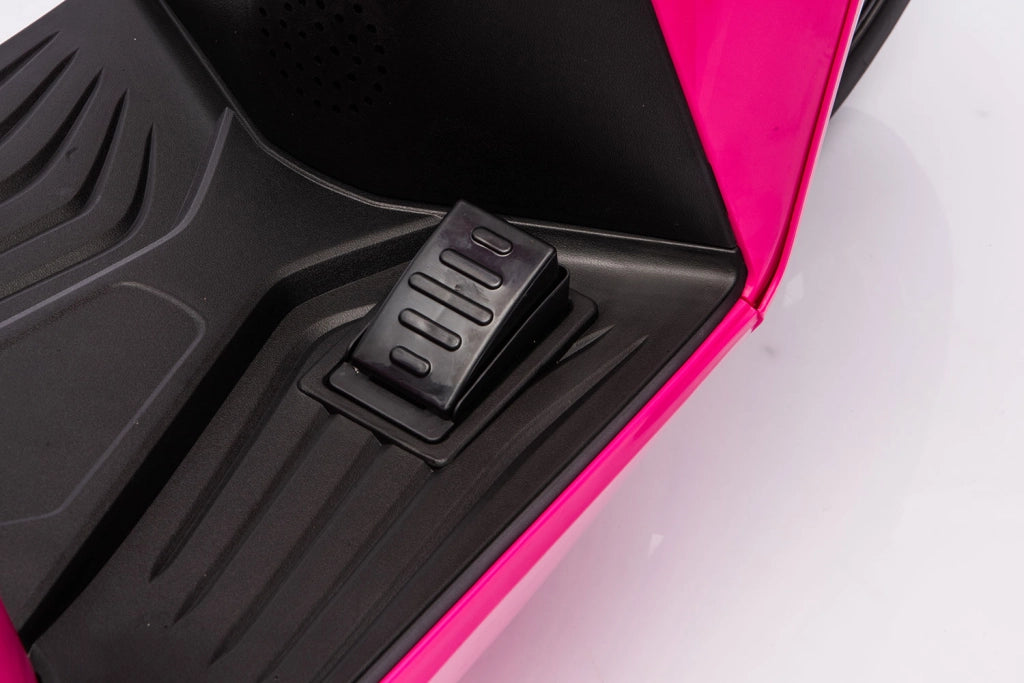 Scooter Elettrico per Bambini Licenza Ufficiale Honda SH125 12V con Ruote EVA e Sedile Pelle Rosa