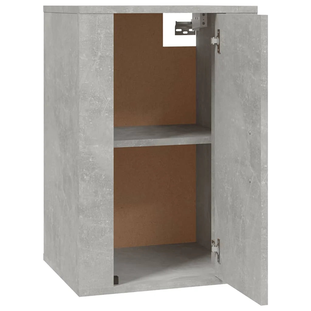 Mobile TV multimediale da parete mensola TV credenza TV per sala da pranzo soggiorno camera da letto 2 pezzi 40 x 34,5 x 60 cm grigio 02_0028913