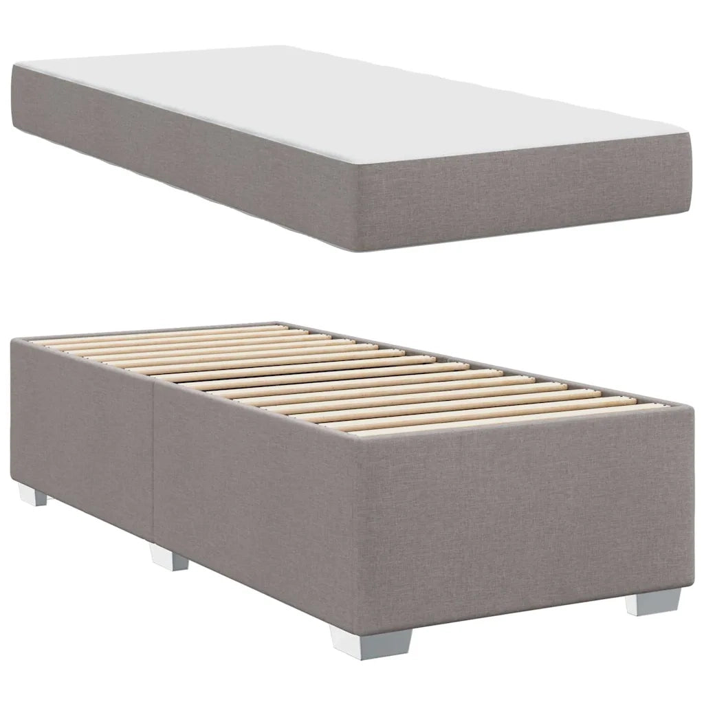 vidaXL Struttura del letto Talpa 90 x 190 cm Tessuto