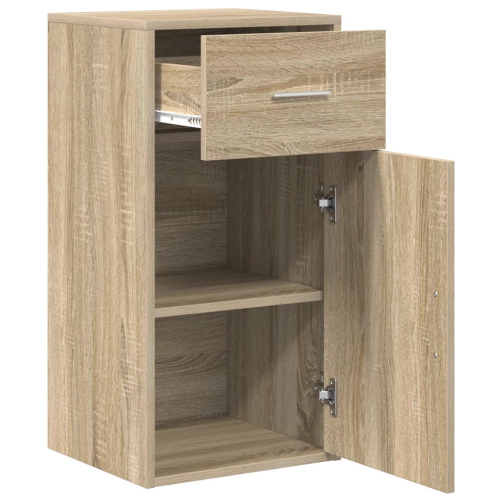 Mobile da Stoccaggio in Rovere Sonoma Rovere Sonoma MDF Medio