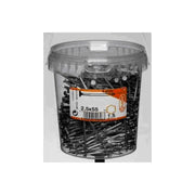Chiodi testa piana in secchiello 2,8x65 mm. 1,5 kg.