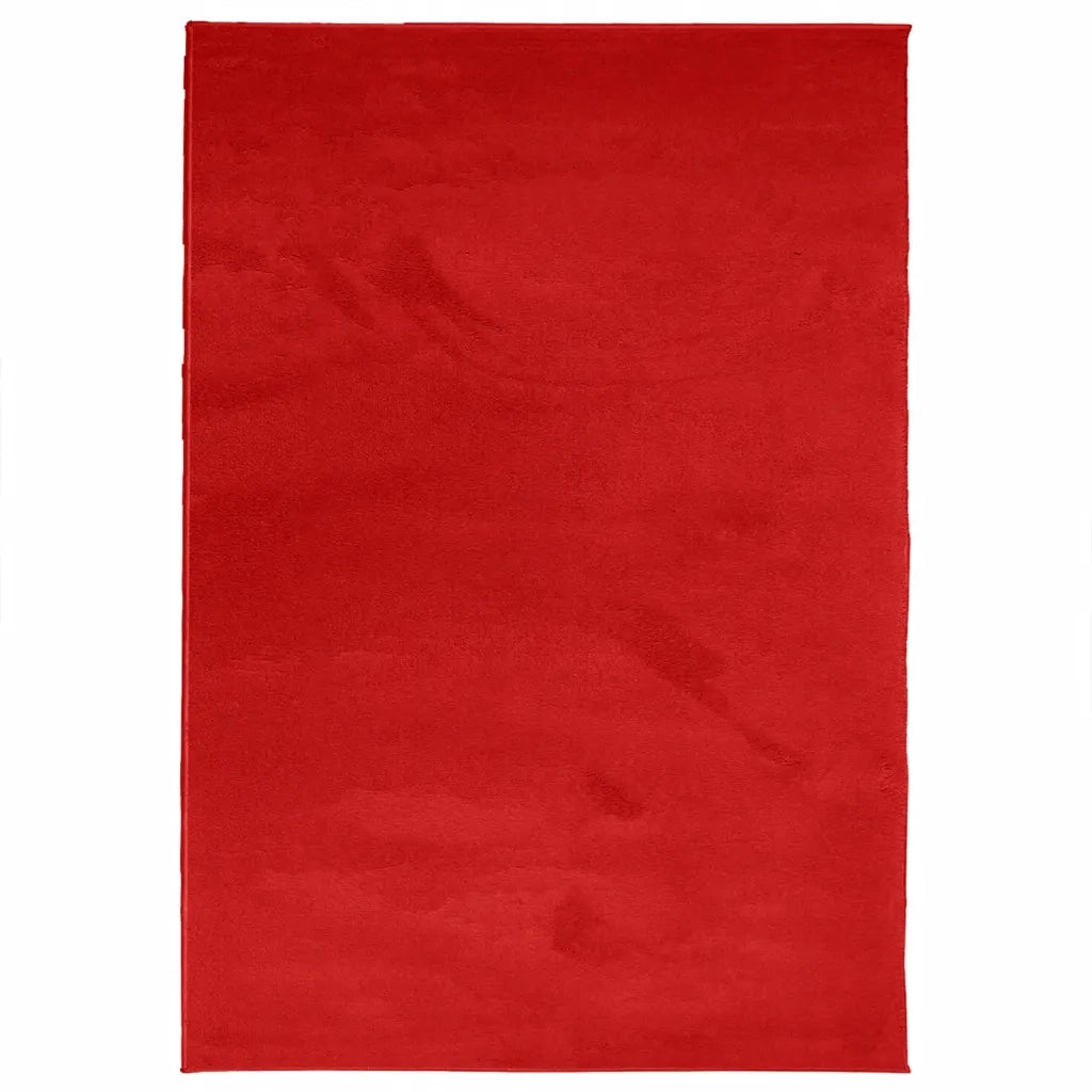 Tappeto del soggiorno | Tappeto OVIEDO a Pelo Corto Rosso 200x280 cm