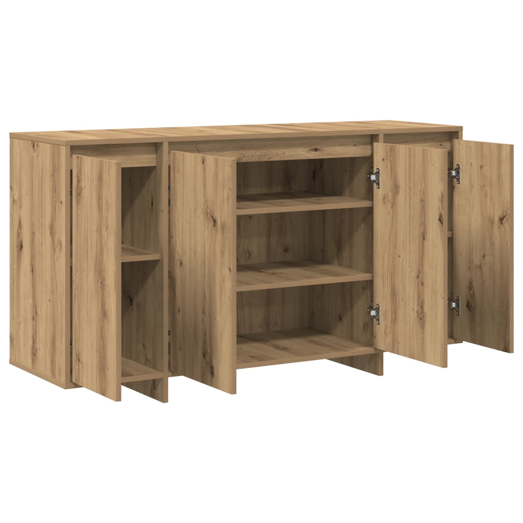 Credenza in Rovere Rovere Artisanale Legno Composito
