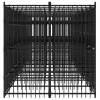 Gabbia per Cani da Esterno in Acciaio 16,59 mÂ²