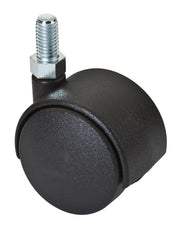 RUOTA NYLON GEMELLARE D 40 MM PERNO 6MAX10 MONT- 4,0 pz