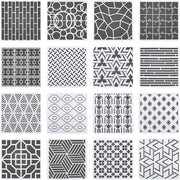 Stencili Geometrici 16 Pezzi - Schede per Pittura