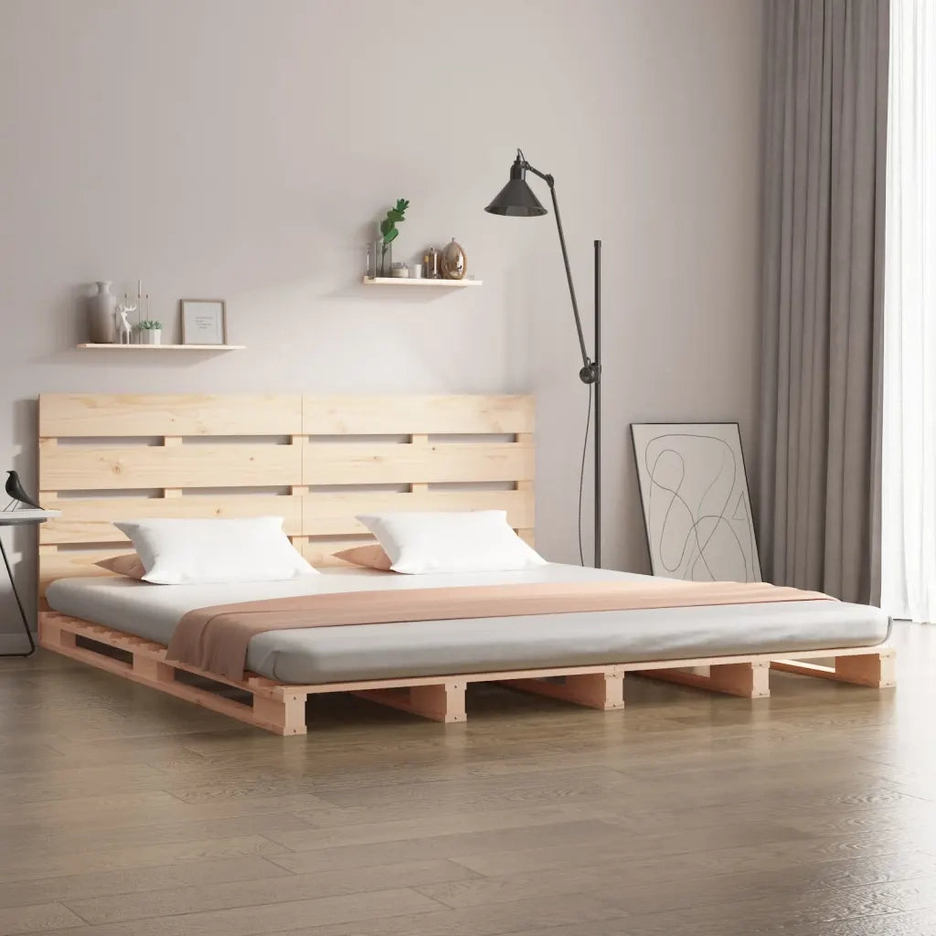 Giroletto senza Materasso 135x190 cm in Legno Massello di Pino