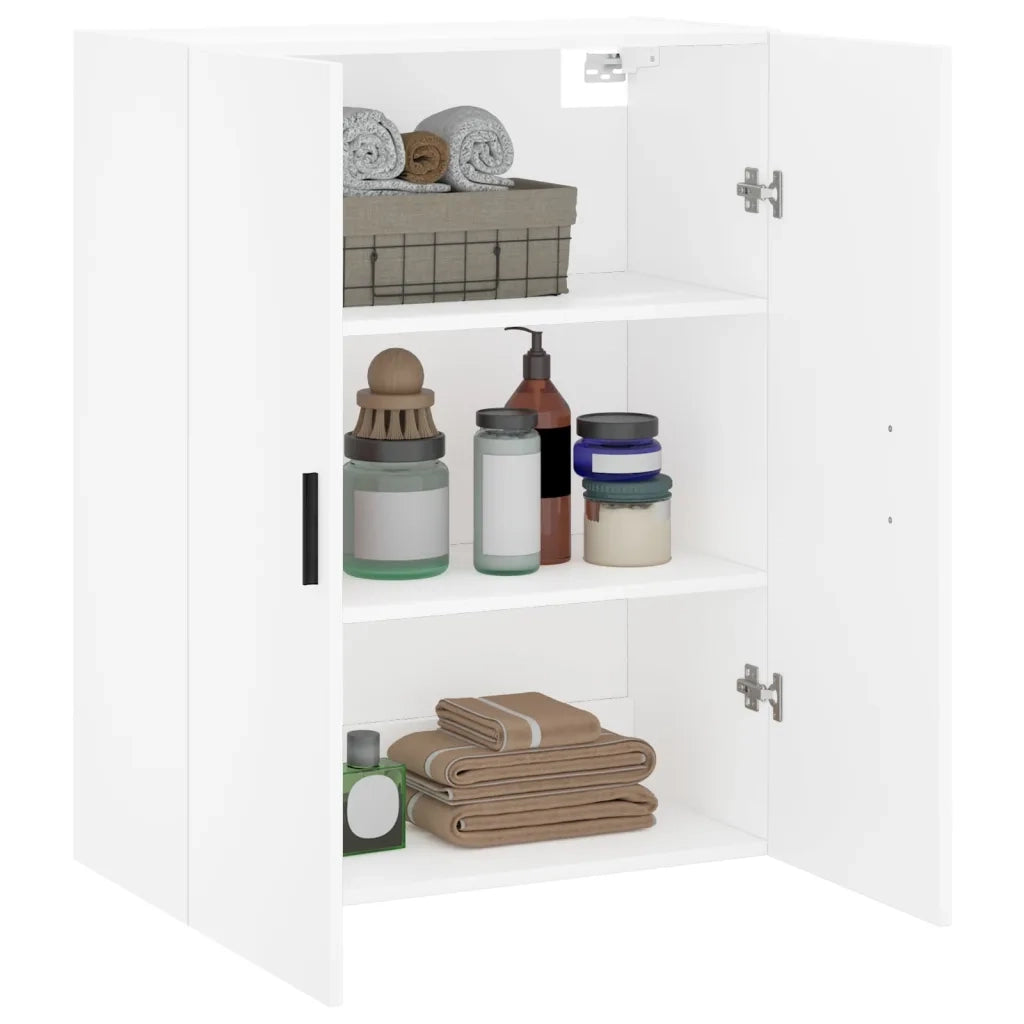 Mobile a Parete Bianco 69,5x34x90 cm 828436