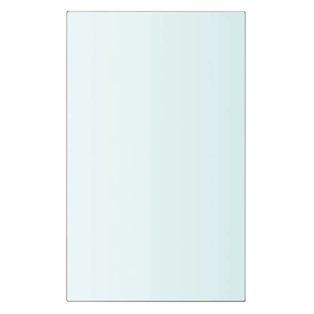 Mensole in Vetro Trasparente 2 pz 20x12 cm 3051542