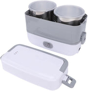 Lunchbox elettrica da 2L con 4 contenitori in acciaio inossidabile - riscaldatore alimentare portatile 250W