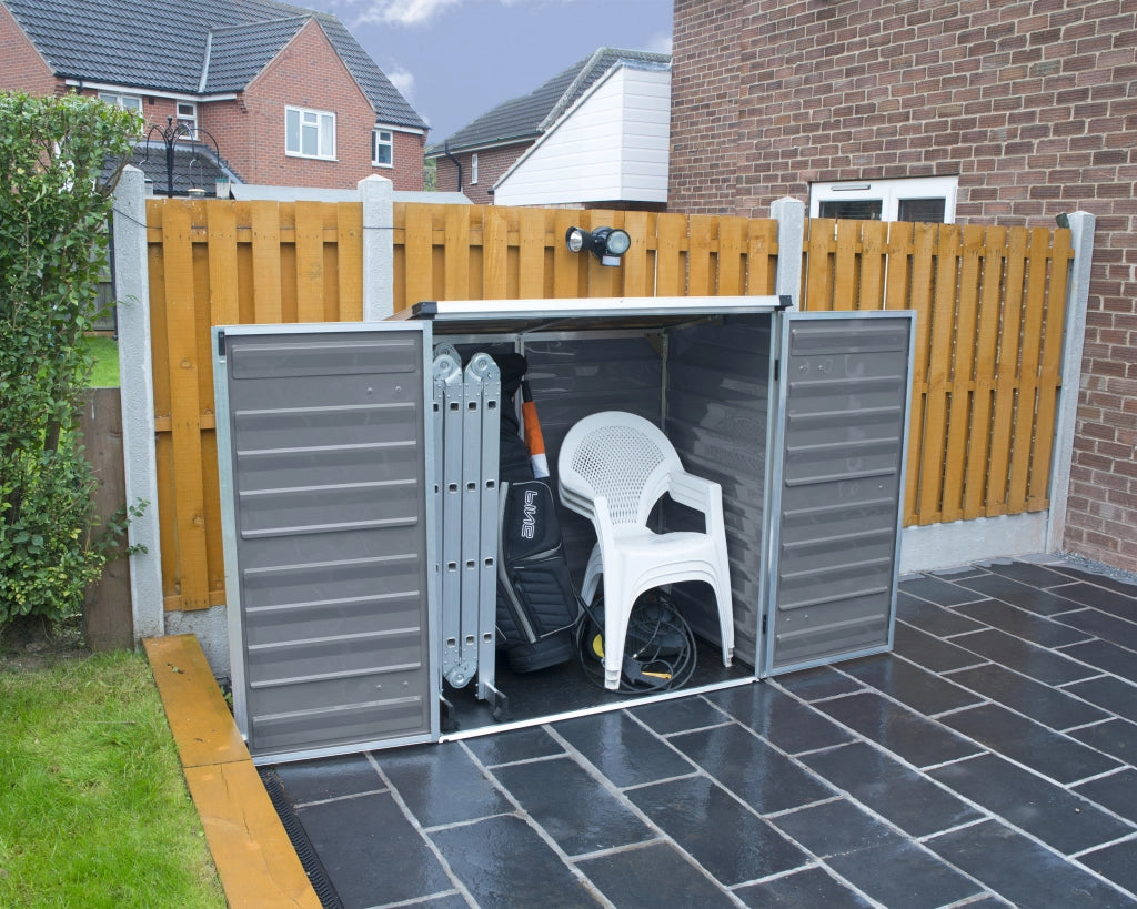 Casetta Da Giardino Voyager colore Grigio Scuro