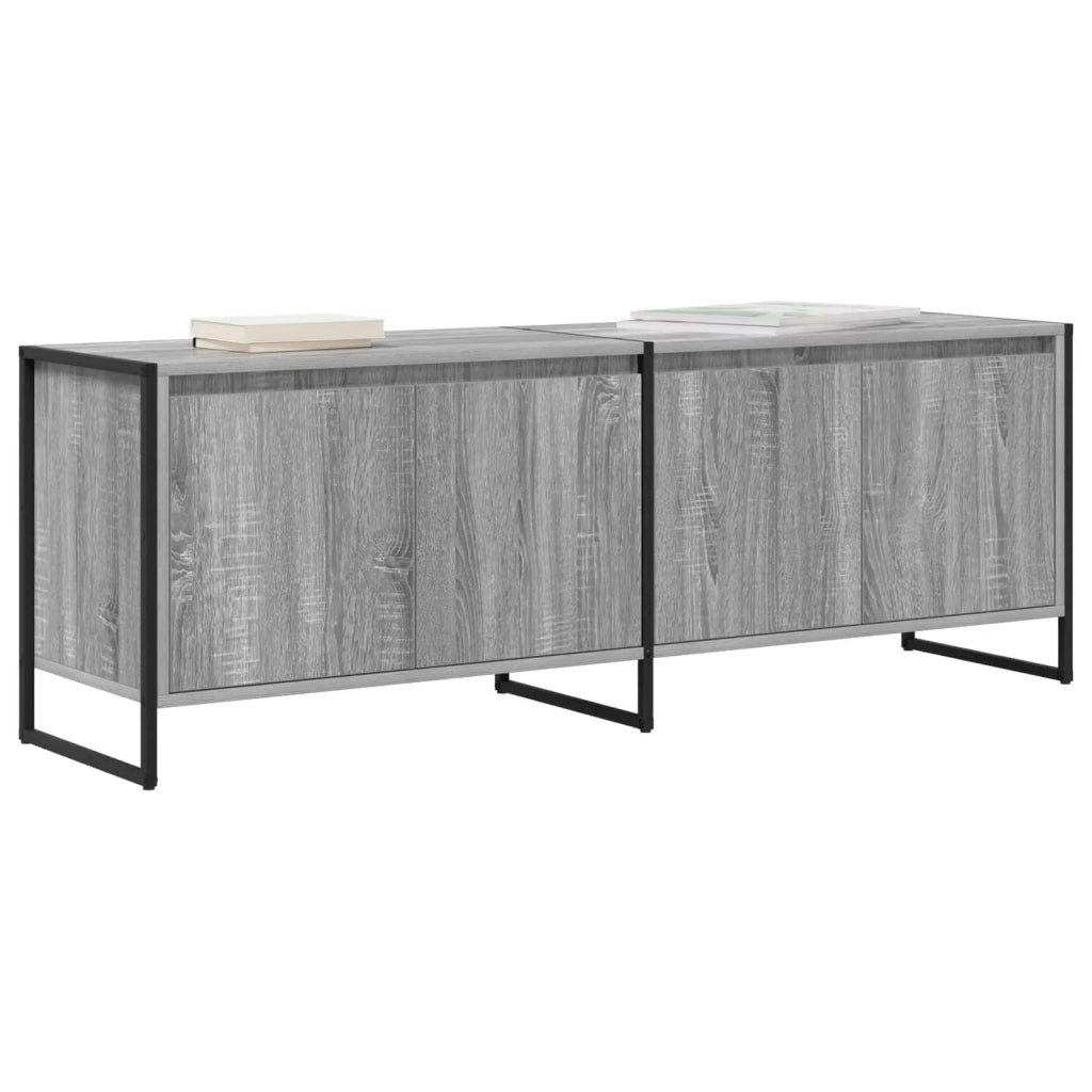 Mobile TV-Credenza TV-Console TV Grigio Sonoma 140 x 36 x 49.5 cm Legno multistrato