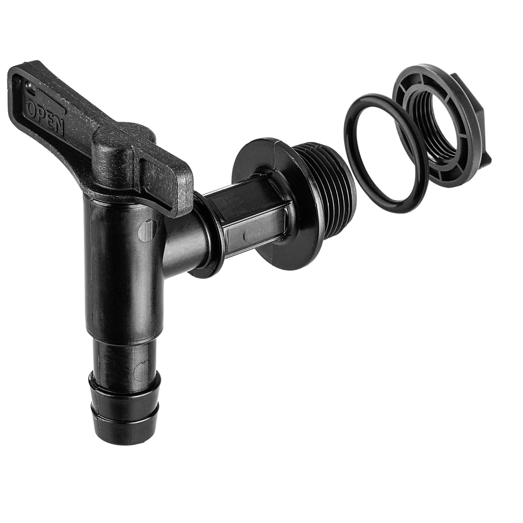 Rubinetto da giardino KADAX 3/4 per serbatoio di acqua piovana con valvola a barilotto