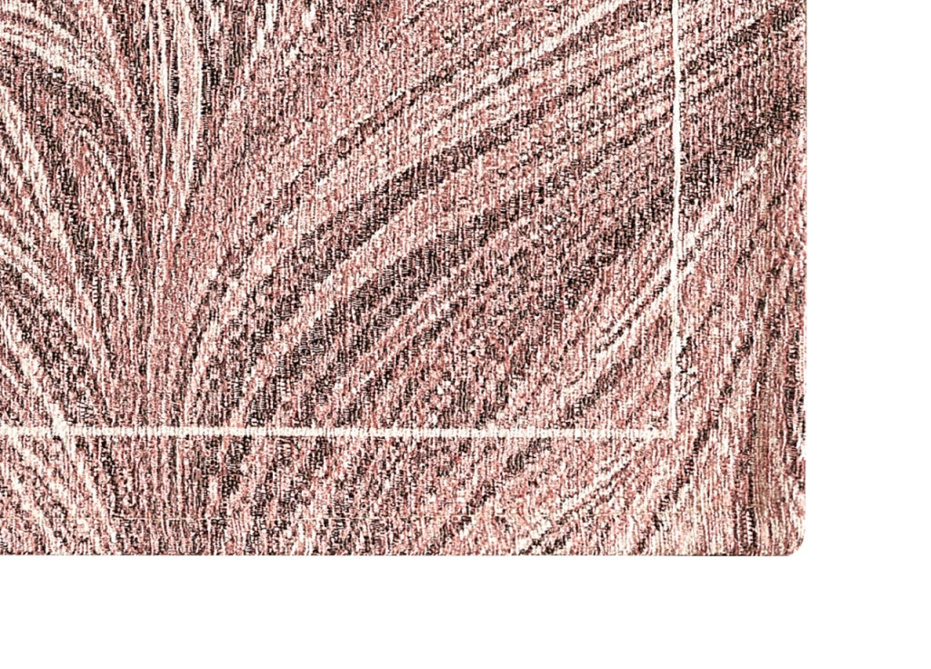 Tappeto Arredo Salotto Antiscivolo Scendiletto Camera Dis. Dallas By Suardi - 115x175 - Rosa