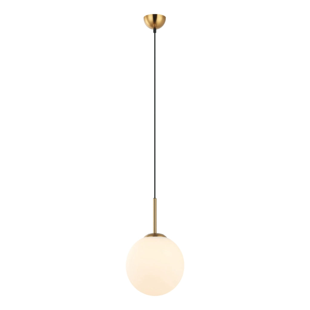 Lampada sospensione Deore Italux bronzo anticato 1xE27 40W
